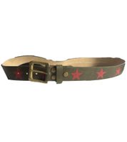 Rage Against the Machine Gürtel für Damen oder Herren stylischer Leder-Gürtel Freizeit-Gürtel BT102814RAT4 Braun