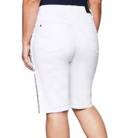 sheego Damen Jeans-Short stylische Denim-Hose Baumwoll-Hose Große Größen 135429 Weiß sheego Damen Jeans-Short stylische Denim-Hose Baumwoll-Hose Große Größen 135429 Weiß
