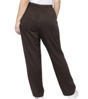 sheego Damen Hose aus weicher Lyocell-Qualität Alltags-Hose Große Größen 134857 Braun