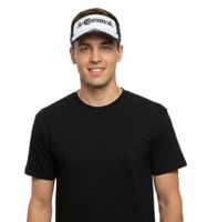 Corona Extra Unisex Visor-Cap stylische Baumwoll-Cap Sonnen-Blende Weiß Corona Extra Unisex Visor-Cap stylische Baumwoll-Cap Sonnen-Blende Weiß