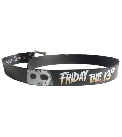 Friday the 13th Belt for Women or Men, Adjustable Casual Belt BT104736FTT4 Black