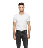 Cintura Motörhead da donna o uomo, taglia unica, 100 cm con logo, cintura casual BT104890MTR, nero/grigio Cintura Motörhead da donna o uomo, taglia unica, 100 cm con logo, cintura casual BT104890MTR, nero/grigio