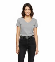 Cintura Motörhead da donna o uomo, taglia unica, 100 cm con logo, cintura casual BT104890MTR, nero/grigio Cintura Motörhead da donna o uomo, taglia unica, 100 cm con logo, cintura casual BT104890MTR, nero/grigio