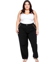 sheego Damen Hose aus weicher Lyocell-Qualität Alltags-Hose Große Größen 134857 Schwarz sheego Damen Hose aus weicher Lyocell-Qualität Alltags-Hose Große Größen 134857 Schwarz