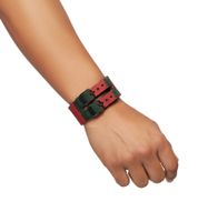 Braccialetto Nightmare on Elm Street con scritta, gadget per fan, gioielli da braccio, WB104748NOE3 Verde/Rosso Braccialetto Nightmare on Elm Street con scritta, gadget per fan, gioielli da braccio, WB104748NOE3 Verde/Rosso