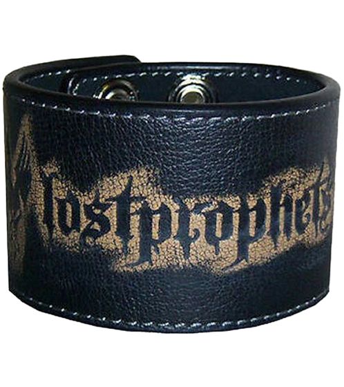 Bracciale Lostprophets Rock Band con Logo, Fan Merchandise, Braccialetto da Braccio WB129100LSP3 Nero