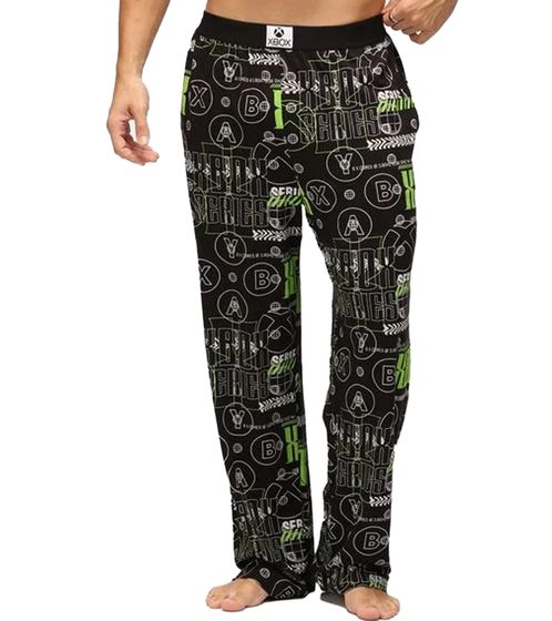 RE:COVERED X XBOX Series X Lounge Pants Men's Pajama Pants, Stylish Pajama Pants RCXBX123 Black/Green