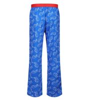 RE:COVERED X NFL Buffalo Bills Men's Lounge Pants with Team Logo, Cotton Pajama Pants, RCNFL1397, Blue