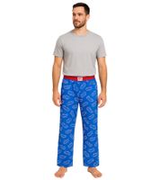 RE:COVERED X NFL Buffalo Bills Men's Lounge Pants with Team Logo, Cotton Pajama Pants, RCNFL1397, Blue