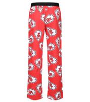 RE:COVERED X NFL Kansas City Chiefs Loungepants Herren Schlafanzug-Hose mit Team-Logo Baumwolle Pyjama-Hose RCNFL1400 Rot