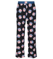 Pantalones de pijama RE:COVERED X Multi Shield para hombre con logo de la NFL, RCNFL1404, color negro