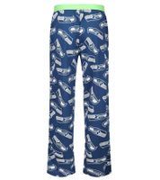RE:COVERED X NFL Seattle Seahawks Loungepants Herren Schlafanzug-Hose mit Team-Logo Baumwolle Pyjama-Hose RCNFL1427 Navy