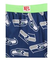 RE:COVERED X NFL Seattle Seahawks Loungepants Herren Schlafanzug-Hose mit Team-Logo Baumwolle Pyjama-Hose RCNFL1427 Navy