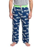 RE:COVERED X NFL Seattle Seahawks Loungepants Herren Schlafanzug-Hose mit Team-Logo Baumwolle Pyjama-Hose RCNFL1427 Navy