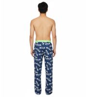 RE:COVERED X NFL Seattle Seahawks Loungepants Herren Schlafanzug-Hose mit Team-Logo Baumwolle Pyjama-Hose RCNFL1427 Navy