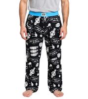 RE:COVERED X Pantalon de pyjama Star Wars pour homme avec imprimé Star Wars Comics, pantalon de détente en coton RCDIF2108 noir/blanc
