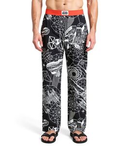 RE : Pantalon de pyjama en coton imprimé vaisseau spatial COVERED X Star Wars™ pour homme, modèle RCDIF2107 noir/blanc