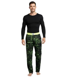 RE:COVERED X XBOX Series X Digital Loungepants Herren Schlafanzug-Hose stylische Pyjama-Hose RCXBX122 Schwarz/Neon-Grün RE:COVERED X XBOX Series X Digital Loungepants Herren Schlafanzug-Hose stylische Pyjama-Hose RCXBX122 Schwarz/Neon-Grün
