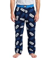 RE:COVERED X Star Wars Loungepants Herren Schlafanzug-Hose mit Star Wars Aufdruck Pyjama-Hose PCSTW1830 Navy/Weiß