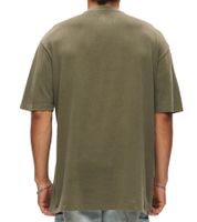 RE:COVERED X PUBLIC ENEMY Herren T-Shirt Baumwoll-Shirt mit großem Print Rundhals-Shirt RCBVD3836 Khaki