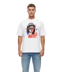 RE:COVERED X Sex Pistols Herren T-Shirt God Save the Queen Baumwoll-Shirt mit großem Print Rundhals-Shirt RCBVD3845 Weiß RE:COVERED X Sex Pistols Herren T-Shirt God Save the Queen Baumwoll-Shirt mit großem Print Rundhals-Shirt RCBVD3845 Weiß