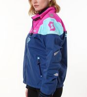 SCOTT Shell Pro Damen Moto-Cross Jacke Bike-Jacke mit Dryosphere Membran Softshell-Jacke 245005 Blau/Orange oder Pink/Blau