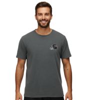 RE:COVERED X NFL Baltimore Ravens - Camiseta de hombre con casco de fútbol americano, cuello redondo de algodón, RCNFL1315I Gris