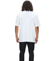 RE:COVERED X Studio Canal Herren T-Shirt EVIL DEAD 2 Baumwoll-Shirt mit großem Print Rundhals-Shirt RCSTC127 Weiß