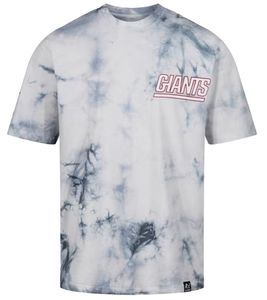 RE:COVERED X NFL Herren T-Shirt mit NEW YORK GIANTS Print Baumwoll-Shirt Rundhals-Shirt RCNFL1386 Blau RE:COVERED X NFL Herren T-Shirt mit NEW YORK GIANTS Print Baumwoll-Shirt Rundhals-Shirt RCNFL1386 Blau