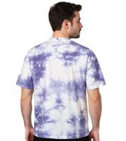 RE:COVERED X NFL Camiseta de Hombre Minnesota Vikings Logo Letras Algodón Cuello Redondo RCNFL1390 Blanco/púrpura