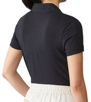 Mercedes-Benz AMG Petronas F1 MAPF1 Polo Damen Baumwoll-Shirt Polo-Shirt mit Team-Logos und farblichen Akzenten Kurzarm-Shirt 701227044 001 Schwarz