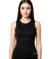 Mercedes-Benz AMG Petronas F1 Damen Tank-Top Baumwoll-Shirt Motorsport-Shirt 701225451 001 Schwarz