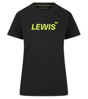 Mercedes-Benz AMG Petronas F1 MAPF Damen T-Shirt Lewis Hamilton Baumwoll-Shirt Kurzarm-Shirt 701227127 001 Schwarz