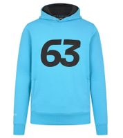 Mercedes-Benz AMG Petronas F1 Hoodie George Russell Men's Formula 1 Hooded Sweatshirt 701227118 002 Turquoise
