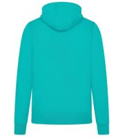 Sudadera Mercedes-Benz AMG Petronas F1 de algodón para hombre con el logotipo del equipo de Fórmula 1 701227033 002 Turquesa