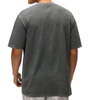 Camiseta RE:COVERED X Grateful Dead para hombre con logo grande de la banda, algodón, manga corta, RCWBROS169 Gris