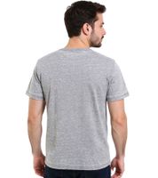 Camiseta RE:COVERED X Disney para hombre con estampado de Mickey Panic, cuello redondo de algodón, MMDIS2295 Gris