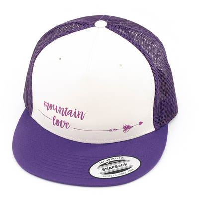 Chillaz Damen oder Herren Basecaps Mountain Love Cap Violett