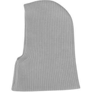 Superyellow Damen oder Herren Mützen Beanies Capsule Hood Mütze Grau