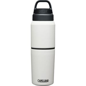 Camelbak Damen oder Herren Isolierflaschen MultiBev SST Vacuum Stainless Flasche 0.5L+0.35L Weiß
