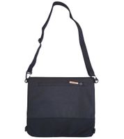 MeroMero Damen oder Herren Multifunktions-Tasche Umhängetaschen Schultertasche Laptop-Tasche Meije 27×31×2cm Trage-Tasche Grau