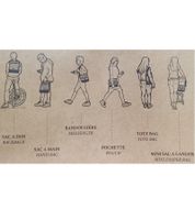 MeroMero Damen oder Herren Multifunktions-Tasche Umhängetaschen Schultertasche Laptop-Tasche Meije 27×31×2cm Trage-Tasche Grau