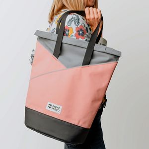 MeroMero Donna oder Uomo Fahrradtaschen POW Shopper Tasche 25L Grigio MeroMero Donna oder Uomo Fahrradtaschen POW Shopper Tasche 25L Grigio