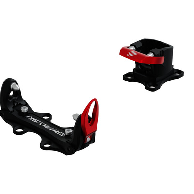Grizzly Ski Damen oder Herren Tourenbindungen GR 78 II Tourenbindung 75-85mm/8 Rot