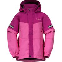 Bergans Kinder Hardshelljacken Regenjacken Lilletind Jacke Rosa