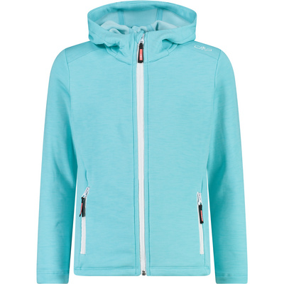 CMP Bambini Giacca in pile Girls Fix Felpa con cappuccio Giacca Mehrfarbig