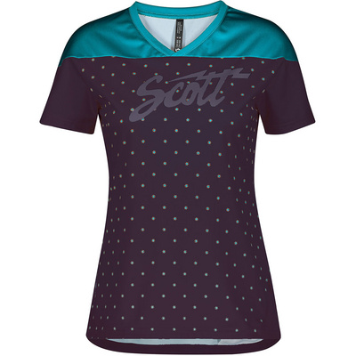 Scott Women Radtrikots Trail Flow Trikot Blue