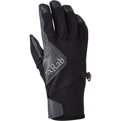 Rab Herren Fingerhandschuhe Velocity Guide Handschuhe Schwarz