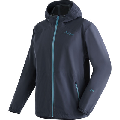 Maier Sports Hombre Hardshelljacken Regenjacken Tind Eco 2.5l Chaqueta Azul