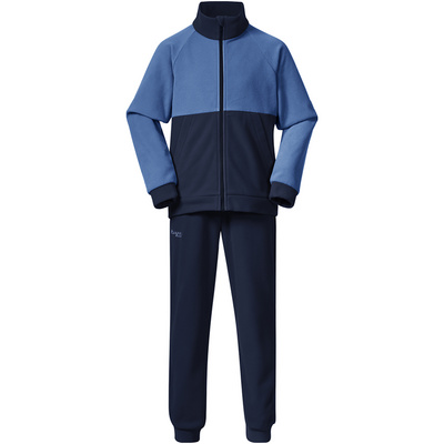 Bergans Bambini Giacca in pile Smådøl V5 Long Zip Set Blu